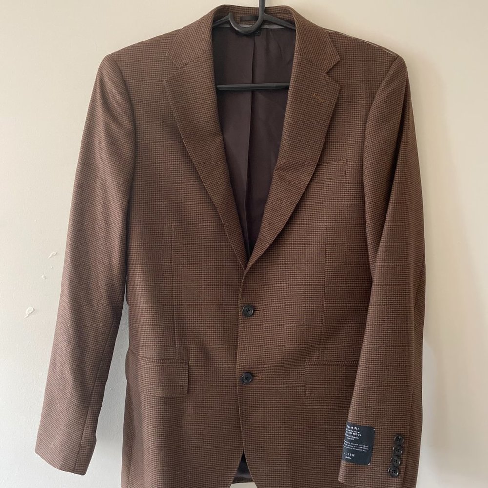 J.Crew Ludlow Slim-fit suit jacket in Italian wool
